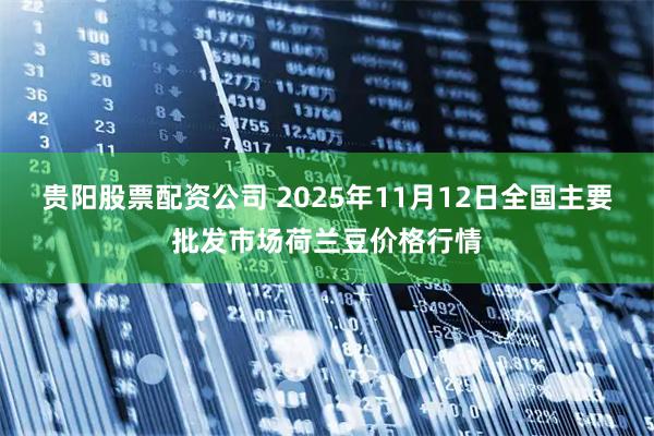 贵阳股票配资公司 2025年11月12日全国主要批发市场荷兰豆价格行情